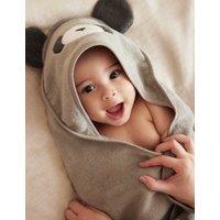 Pure Cotton Panda Hooded Baby Towel