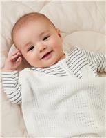 Cotton Blend Cellular Blanket