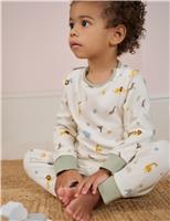 Cotton Blend Safari Print Pyjamas (6 Mths-6 Yrs)