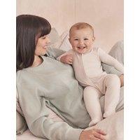 Ribbed Zip Sleepsuit (0-3 Yrs)