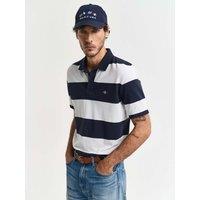 Pure Cotton Striped Polo Shirt