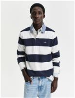 Pure Cotton Striped Rugby Shirt
