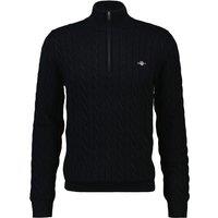 Pure Cotton Cable Knit Half Zip Jumper