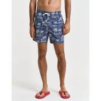 Island Print Swim Shorts