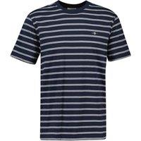 Pure Cotton Striped Crew Neck T-Shirt