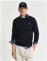 Pure Cotton Crew Neck Jumper