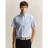 GANT Regular Fit Pure Cotton Oxford Shirt Light Blue