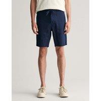GANT Pure Linen Lightweight Shorts Navy