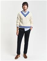 GANT Slim Fit Cotton Rich Chinos Black