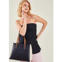 Faux Leather Shoulder Bag