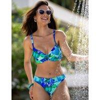 Free Spirit Floral Frill Waist Bikini Bottoms