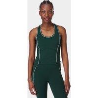 All Day Scoop Neck Racer Back Crop Vest Top