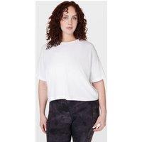 Essential Cotton Rich Crew Neck Crop T-Shirt