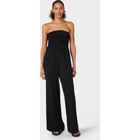 Modal Rich Bandeau Wide Leg Jumpsuit