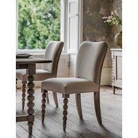 Set of 2 Artisan Fabric Dining Chairs