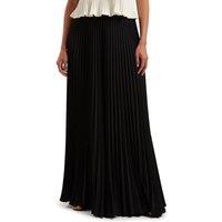 Plisse Wide Leg Trousers