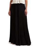 Plisse Wide Leg Trousers