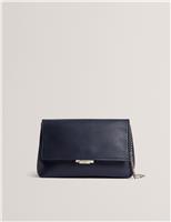 Leather Chain Strap Shoulder Bag