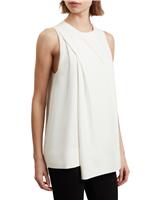 Pleat Detail Drape Top