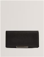 Rousi Leather Bar Detail Slim Purse
