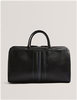 Faux Leather Pebble Grain Weekend Bag