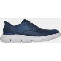 Skechers Garza Duran Leather Trainers Dark Navy