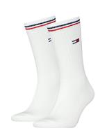 2pk Striped Cuff Cotton Rich Sports Socks