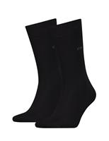 Calvin Klein 2 Pack Cotton Rich Socks Black