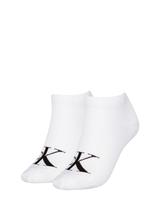 2pk Cotton Rich Monogram Logo Trainer Socks