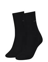 2pk Cotton Rich Logo Ankle High Socks
