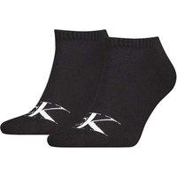 2pk Monogram Cotton Rich Trainer Socks