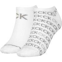2pk Cotton Rich Logo Trainer Socks