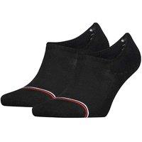2pk Striped Toe Cotton Rich Trainer Socks