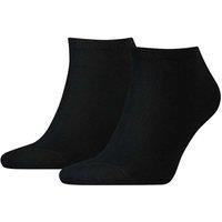Tommy Hilfiger 2 Pack Cotton Rich Trainer Socks Black