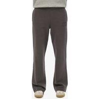 Pure Cotton Embroidered Wide Leg Joggers