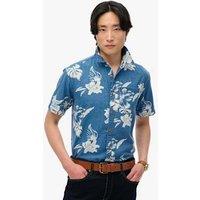 Relaxed Fit Pure Cotton Hawaiian Shirt