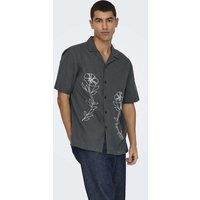 Pure Cotton Embroidered Shirt