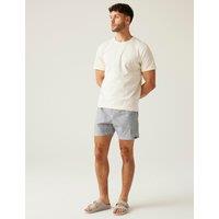 Loras Quick Dry Pocketed Striped Swim Shorts