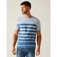 Shorebay III Pure Cotton Striped T-Shirt