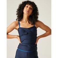 Aceana III Twist Front Bandeau Tankini Top