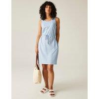 Ariena Cotton Rich Knee Length Skater Dress