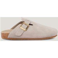 Regatta Kaber Buckle Flat Mules White