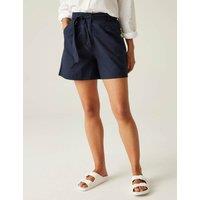 Orla Kiely Summer Pure Cotton Belted Shorts