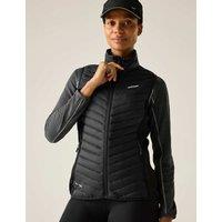 Regatta Anderson Hybrid Padded Funnel Neck Gilet Black