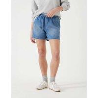 HUSH Cotton Rich Denim Shorts Denim