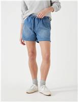 Cotton Rich Denim Shorts