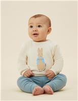 Pure Cotton Peter Rabbit Sweatshirt (3 Mnths - 5 Yrs)