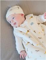 Kids 2pk Cotton Blend Safari Hats (0-2 Yrs)