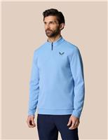 Club Classic Funnel Neck Half Zip Sweatshirt