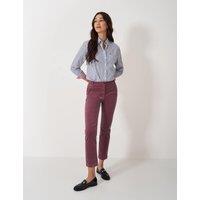 Cord Tapered Ankle Grazer Trousers